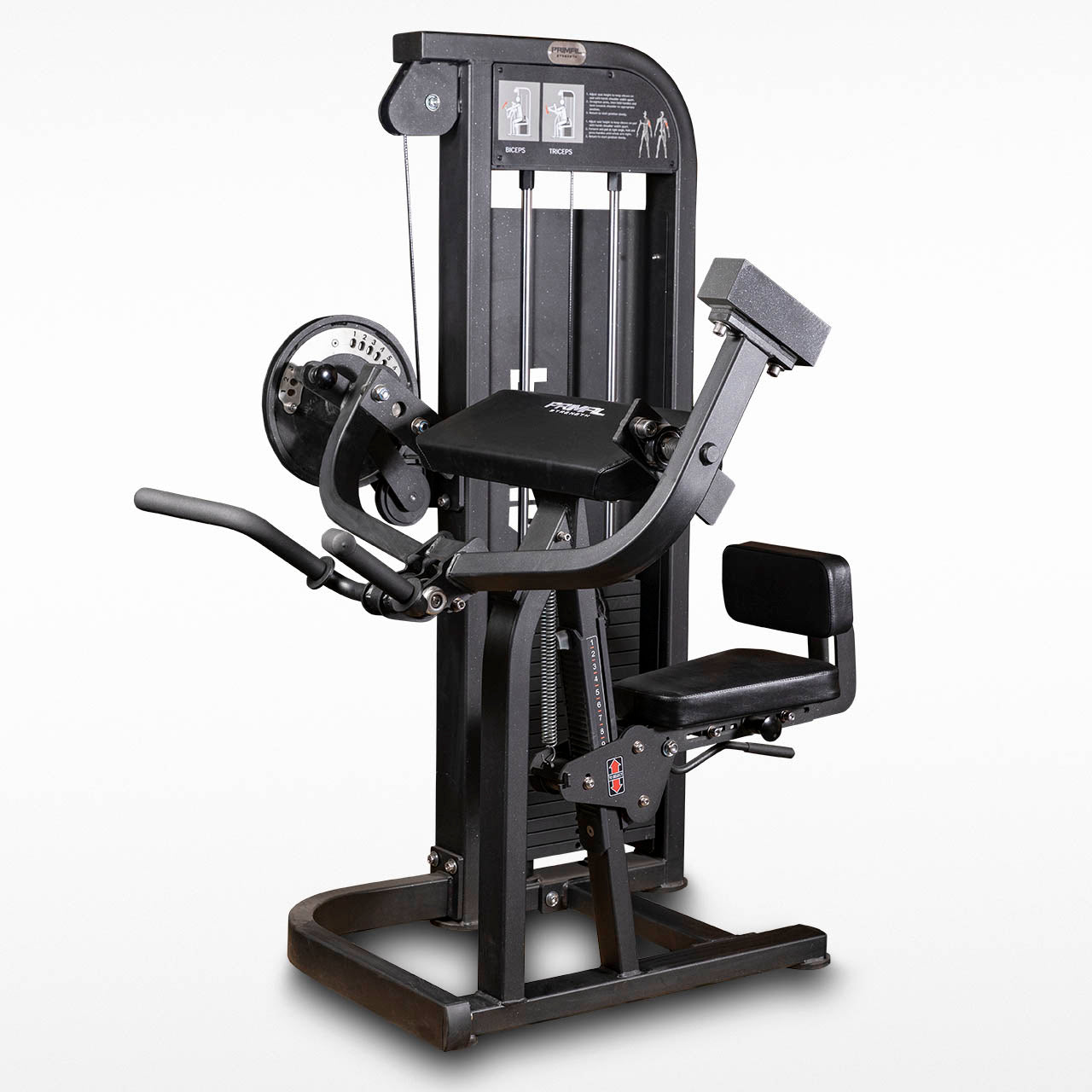 Primal Performance Series 280lbs Pin-Select Dual - Bicep Curl/Tricep Extension