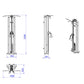 Free Standing Hi/Lo Pulley with Pull-Up Bar