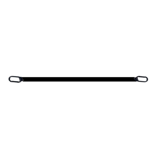 An extender for a handle strap for a gym sled.