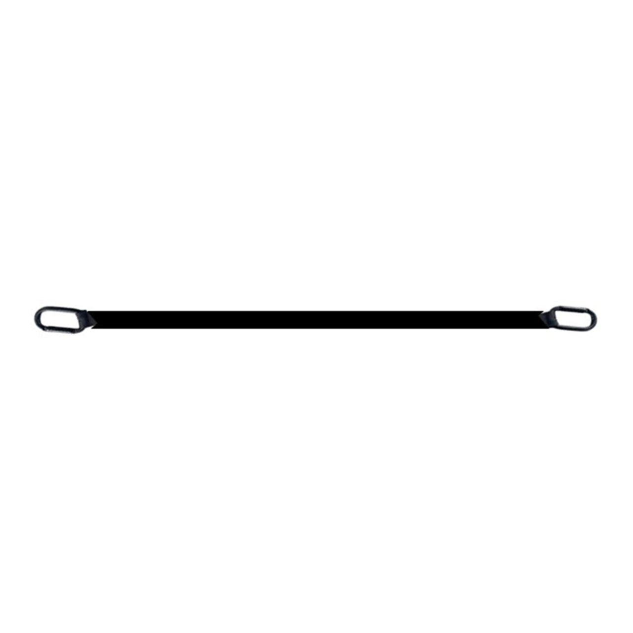 An extender for a handle strap for a gym sled.