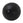 A black 27kg anti burst slam ball.
