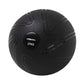 A black 27kg anti burst slam ball.