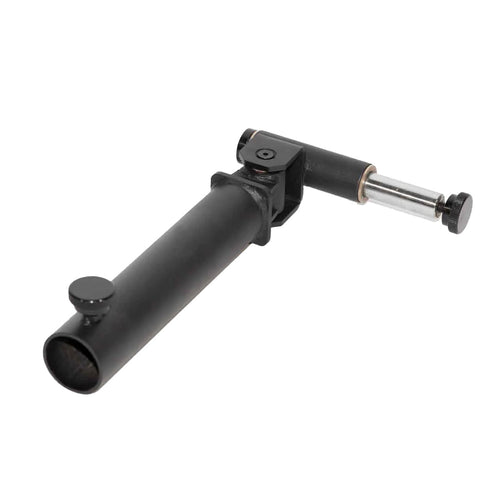 Landmine attachment for a home gym rack.
