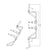 A technical drawing of a barbell designed for performing squats.
