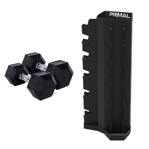 463 lbs PVC Hex Dumbbell Package