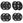 Rubber Olympic Weight Plate (Sets)
