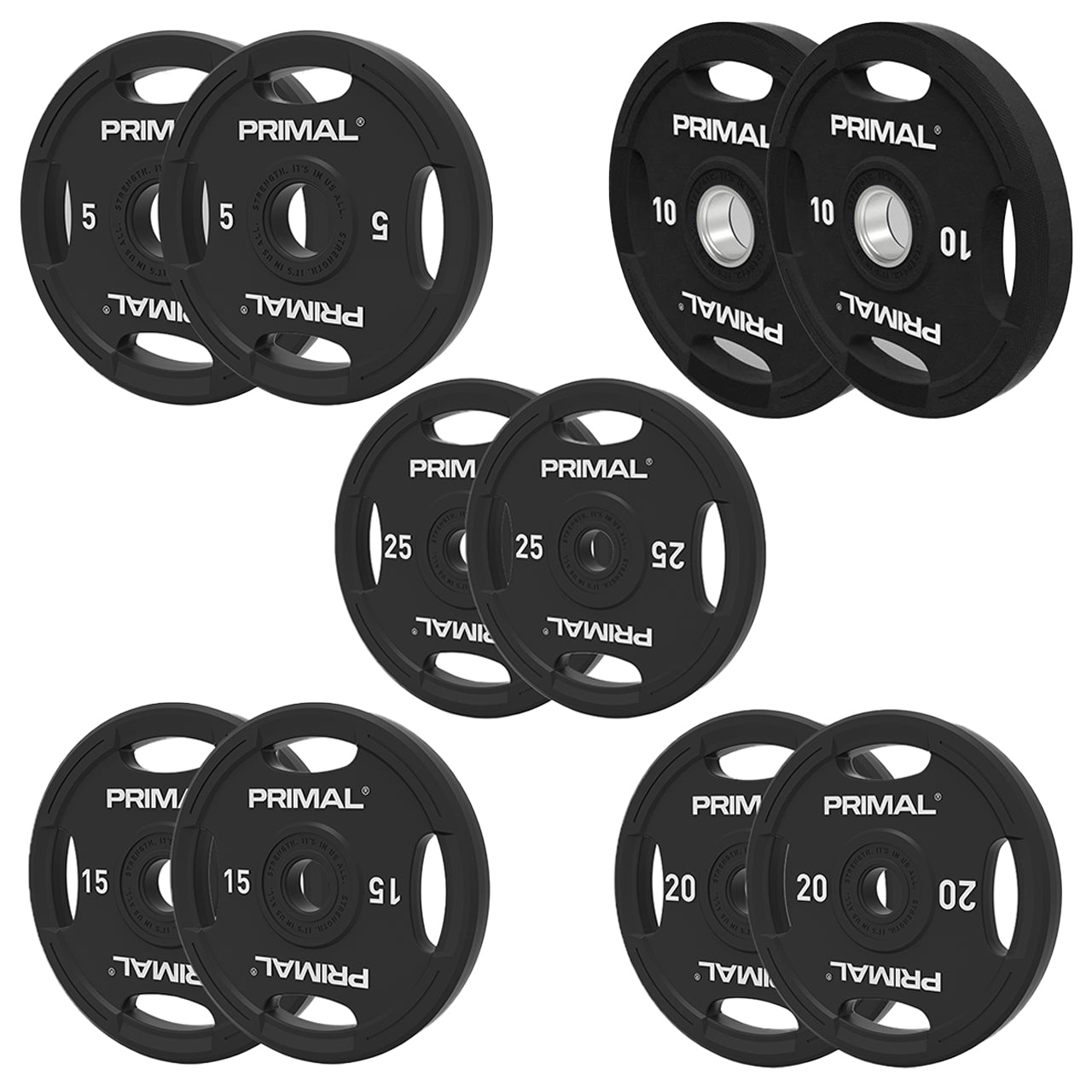 Rubber Olympic Weight Plate (Sets)