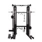 3 in 1 multi rack system for home & PT studios- includes half rack, smith machine & functional trainer.