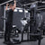 An athlete performing a viking press.