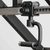Close up view of 360 rotating grip handle on front facing lat pulldown.