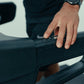 Athlete adjusting the resistance level on a treadmill