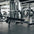 A side profile of an Olympic decline weight bench.
