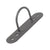 black wall and floor mounted battle rope anchor
