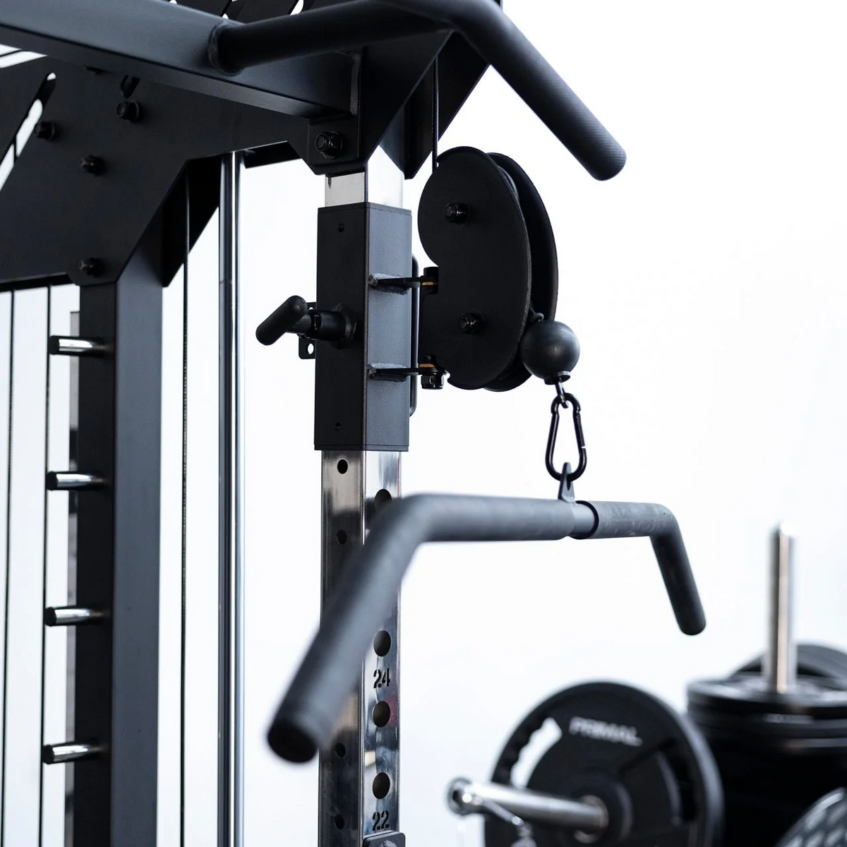 Integrated Lat Pulldown Station