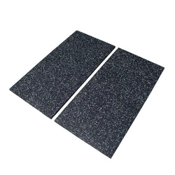 Performance Series Gray Fleck EPDM 3/4" - Tile (39" x 20") - INCLUDING CLIPS